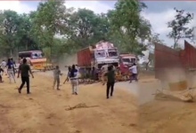 Hit-and-Run: Truck driver flees after killing an innocent person... crashes through barricades... attempts to run over security personnel... Watch the video here.
