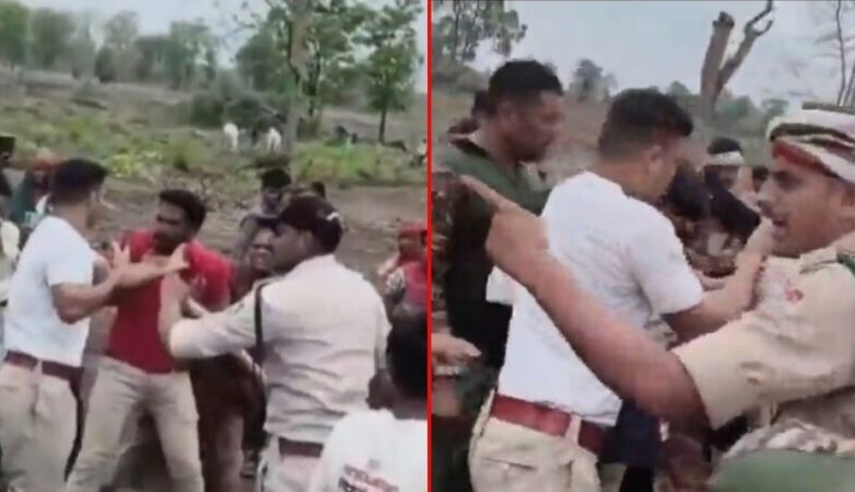 Attack on Forest Department: Life-threatening attack on the Forest Department team...! Beaten with stones and sticks... more than 8 employees injured.