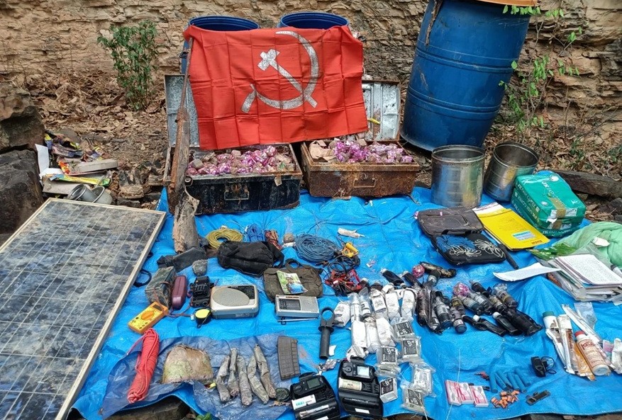 Anti-Naxal Operation: The 23-day operation at Karregutta thwarted the Naxals' biggest plot...! Bastar is 99% IED-free... 278 landmines recovered.