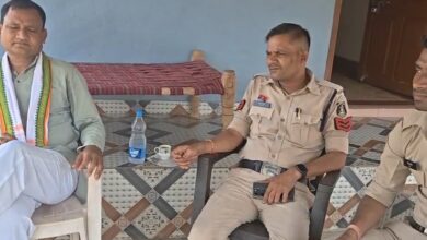 Black Flag Protest: Congress District President placed under house arrest ahead of CM Sai's visit...! Plans were afoot to wave black flags... Watch the VIDEO.