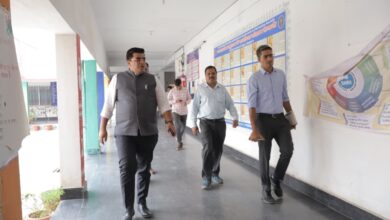 NEET-UG Re-Exam: Administration on alert regarding the NEET re-examination... Collector and SP inspect exam centers.