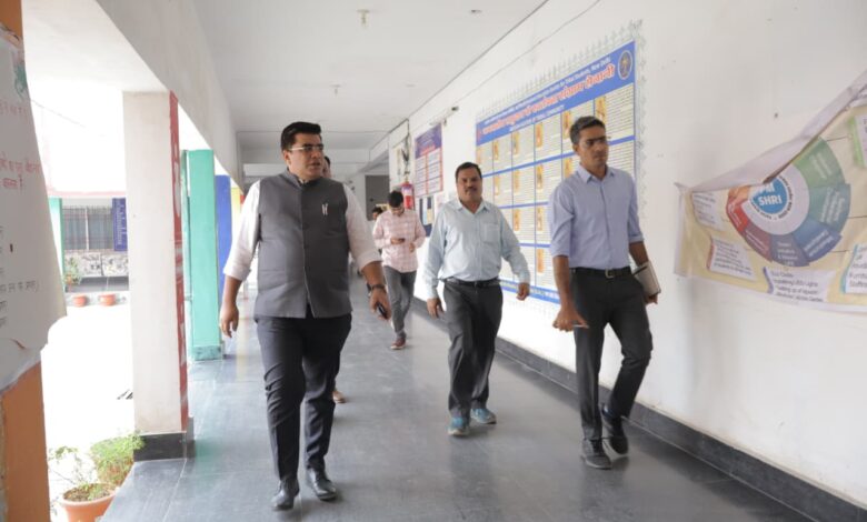 NEET-UG Re-Exam: Administration on alert regarding the NEET re-examination... Collector and SP inspect exam centers.