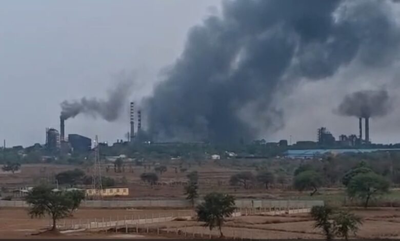 Blast at Mivan Steel Plant: Massive Fire Erupts Following Explosion... Brought Under Control After Hours of Struggle... Watch VIDEO Here