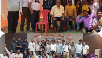 Korba News: Childhood friends reunited after 40 years...! Mangal Bhavan filled with memories.