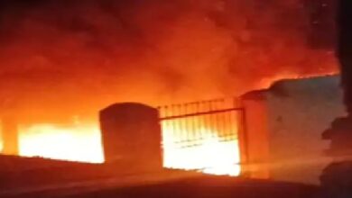 Fire at Auto Parts Shop: Massive blaze in Korba! Auto parts shop gutted by fire... 4 bikes and 2 scooters destroyed; losses worth lakhs.