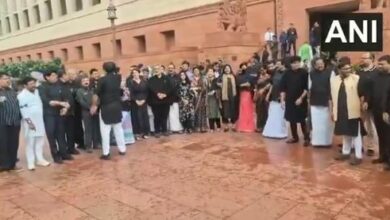 Parliament Monsoon Session: NEET controversy resonates in Parliament! Opposition dressed in black...demands Education Minister's resignation...both houses stalled
