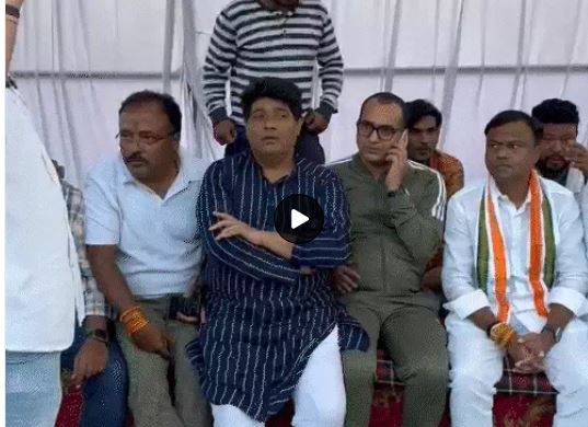 Rajiv Bhawan: Congress sit-in ends after 18 hours...! Baij says FIRs will be lodged against BJP leaders within a week.