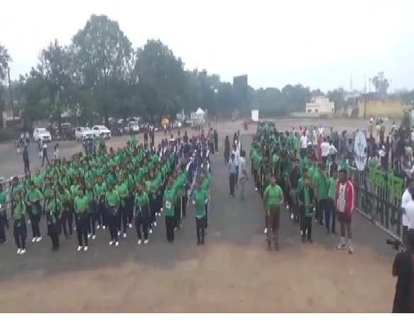 Korba Run for Green: Thousands of steps taken with a message of greenery...! Children's Zumba dance stole the show... the marathon created a vibrant atmosphere.