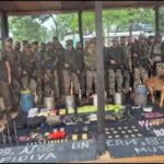CRPF Operation: Major success for security forces in Bijapur...! Naxal 'explosives bank' destroyed... 6 explosive dumps recovered from the forest.