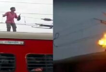 Itarsi Railway Accident: A young man who climbed onto the roof of the Mangala Express came into contact with the OHE line; he fell down following a loud blast—his condition is critical.