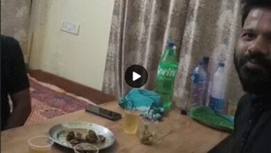 Liquor Party: Liquor and chicken party at a government hospital...! Pharmacist and ward boy suspended after video goes viral.