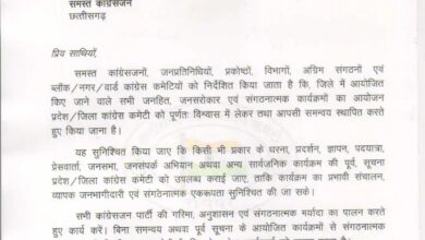 Chhattisgarh Congress: Major directive from the PCC ahead of the elections! No protests or demonstrations without prior notice—ticket aspirants' anxiety mounts.