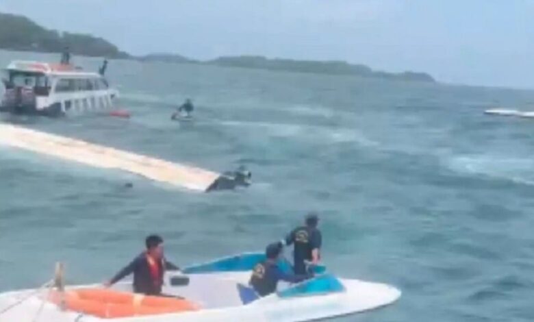 Vietnam Boat Accident: Boat carrying Indian tourists capsizes near Phu Quoc Island...! 15 dead... Embassy releases list of passengers.
