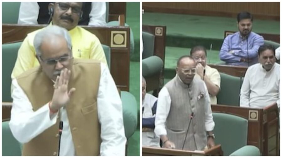 CG Assembly: Political temperature rises over the Sevagram project...! Bhupesh Baghel lashes out at Ajay Chandrakar's remarks.