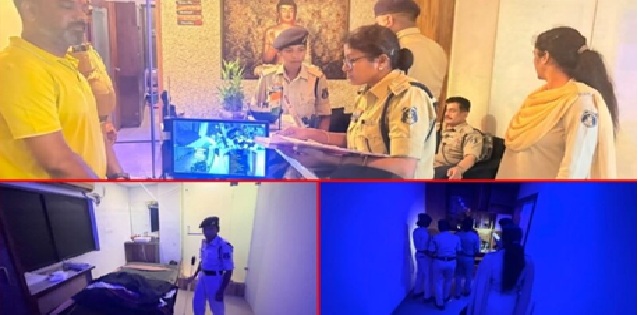 Spa Centers: Major police crackdown on spa centers in Raipur...! Surprise inspections at 10 centers... warnings issued to those violating rules.