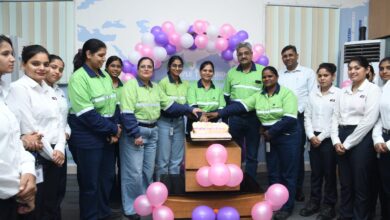 Women shine at BALCO...! An all-women team is now taking full charge of 24x7 security.