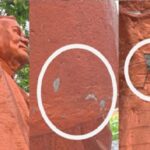 Atal Bihari Vajpayee Statue: Corruption involving the statue of Bharat Ratna Atal Bihari Vajpayee in Katghora! Rain exposes the truth... a statue made of cheap metal installed instead of bronze... investigation underway.