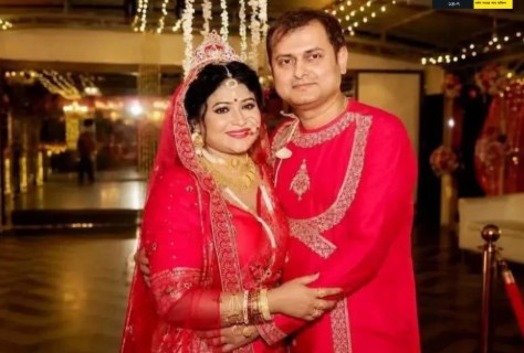 Viral Wedding Photos: BJP leader Shankudeb Panda and journalist Swarnali Sarkar tie the knot...! Photos go viral.