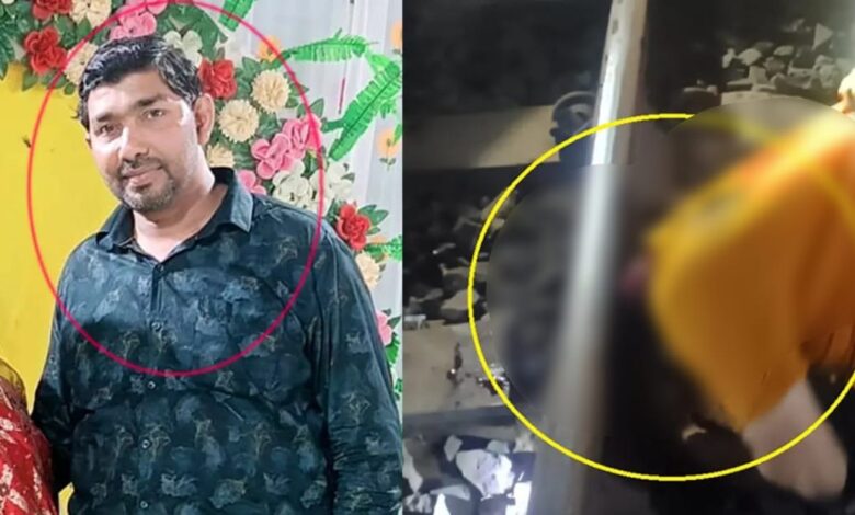 Suicide on Railway Track: Headless body of husband—an absconding accused in his wife's murder case—found on railway track; alleged suicide note recovered from pocket.