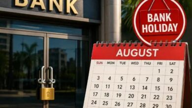 Bank Holidays August 2026: Banks to remain closed for 14 days in August...! Be sure to check the full list of holidays before visiting a branch.