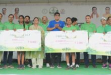 Run For Green: Korba turns out in force for 'Run For Green'! Thousands ran to save the environment... Kiran Pisda boosted the enthusiasm.