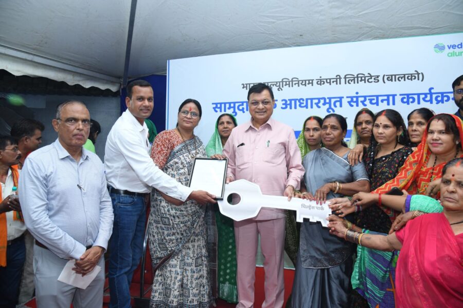 New Children's Park: BALCO transforms the area's landscape! A modern children's park built across 13,000 square feet... inaugurated by Minister Lakhan Lal Dewangan.