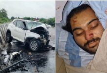Aban Ahmed's Death: Tragic accident on the Jhansi highway...! Death of Atiq Ahmed's son, Aban Ahmed... two others also lost their lives.