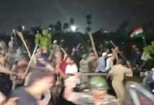 JSSC-JPSC Recruitment: Chaos during the Jharkhand Assembly gherao! Lathi-charge, water cannons, and tear gas used against students... protesters adamant on the cancellation of JSSC CGL.