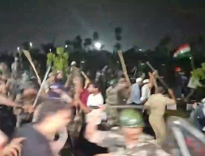 JSSC-JPSC Recruitment: Chaos during the Jharkhand Assembly gherao! Lathi-charge, water cannons, and tear gas used against students... protesters adamant on the cancellation of JSSC CGL.