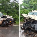 Minister's Convoy Accident: Major accident involving Kedar Kashyap's convoy! An Innova rammed into two escort vehicles; 3 security personnel injured.