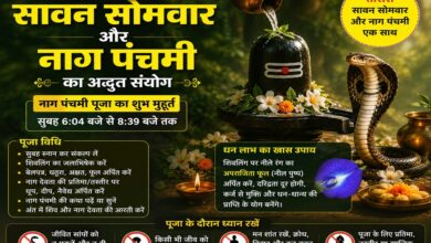 Sawan Somwar 2026: A remarkable coincidence of Sawan Somwar and Nag Panchami on August 17...! Know the auspicious timings for worship and special remedies.