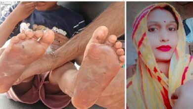 Child Abuse: Driven by a craving for intoxicants, a mother inflicted a horrific punishment on her 6-year-old son! She gave him ₹20 to fetch *gutkha*; when he spent ₹5 of it, she branded the soles of his feet with a hot knife, locked him in the room, and left for a birthday party.