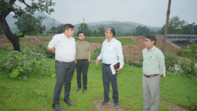 Inspection Conducted: Collector Dudawat issues strict instructions—accelerate roadworks; complete construction by November 15 without fail.