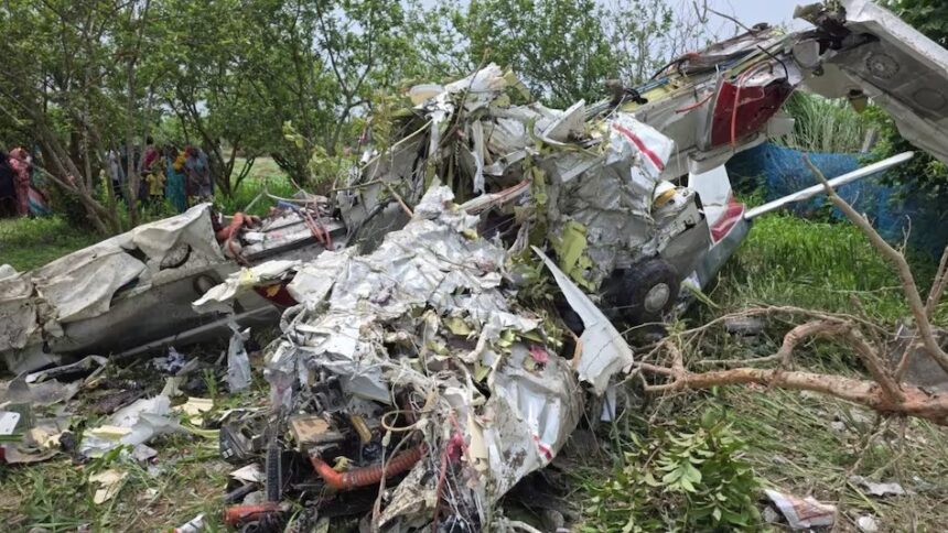 Kanpur Training Aircraft Crash