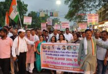 Congress Satyagraha: Congress holds Satyagraha in Korba over the 'purification' of the Haldwani stage...! Jaisingh Agrawal calls it an insult to the Dalit community.