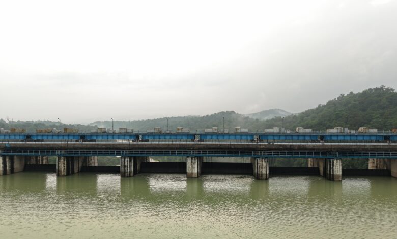 Bango Dam Water Level: Flood alert in Korba...! Minimata Bango Reservoir 89.55% full... gates could be opened at any time.