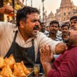 Samosa Dispute: Uproar over serving a bad samosa; case registered against a BJP leader's son—who runs a hotel—for assaulting a young man; commotion ensues in Takhatpur.