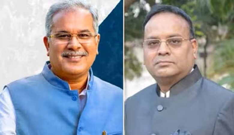Baghel vs. Chandrakar: Political battle in Chhattisgarh on World Tribal Day! Bhupesh Baghel targeted the Sai government, while Ajay Chandrakar hit back.