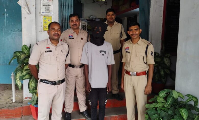Korba Crime: Young woman assaulted and ₹15,000 mobile phone looted...! Accused caught 4 months later via CCTV.