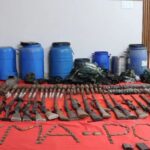 CG Naxal News: Major Naxal arms dump uncovered in Sukma; weapons ranging from SLRs to AK-47s and 240 gelatin sticks recovered.
