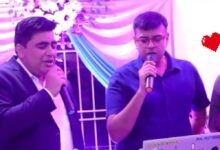 SP & IAS Sing: When the Collector and SP took the mic, the farewell evening turned melodious...! The song won everyone's hearts—listen for yourself.