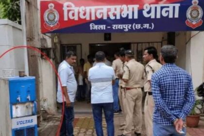 Raipur Latest News: Youth dies after suffering electric shock upon touching a water cooler outside the police station premises; constable who rushed to help also suffers burns