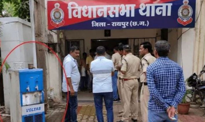 Raipur Latest News: Youth dies after suffering electric shock upon touching a water cooler outside the police station premises; constable who rushed to help also suffers burns