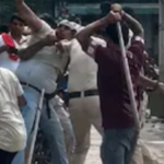 Life-Threatening Attack: Chilli powder thrown in eyes followed by an assault with sticks and batons—video of a murderous attack on a police team in Bhalswa Dairy goes viral.
