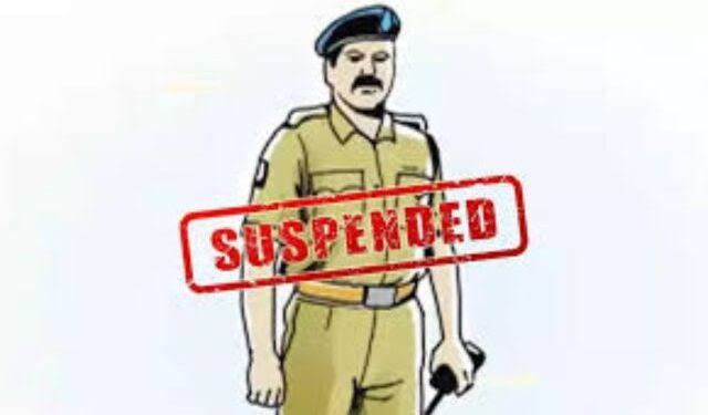 Trainee SI Suspended: Action taken against trainee SI; SP suspends him following a complaint of illegal extortion; accused of misusing his position during the course of an investigation.