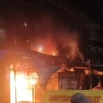 Fire at Mobile Shop: Massive blaze destroys stock worth lakhs; traders furious over delayed fire brigade response.