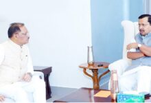 CM Vishnu Deo Sai: Chief Minister Vishnu Deo Sai met Nitin Nabin in Delhi... Discussions held on coordination between the government and the organization, as well as on development works.