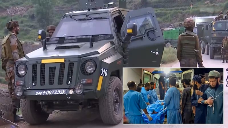 Kashmir Terror Attack: Terrorist attack on two laborers from Chhattisgarh in Kashmir...! One dead, the other critically injured... CM Sai expresses grief.