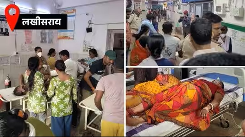 Stampede at Ashokdham Temple...! 7 devotees dead... over 12 injured; chaos ensued following rumors of a fallen power line. VIDEO