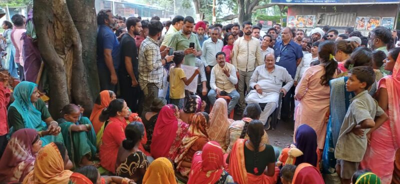 Liquor Shop: Uproar over a new liquor shop in Korba...! Jaisingh Agrawal arrived in support of the villagers... declared, "We will not let it open at any cost."
